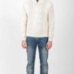 Maglione Trecce - Bianco