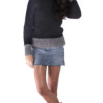 Sweater Bicolore Black&Grey